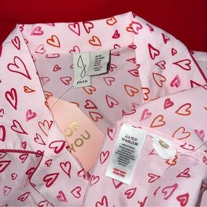 Sleep Shirt❤️ Women’s Long Sleeve Heart Nightgown❤️ Size M NWT
